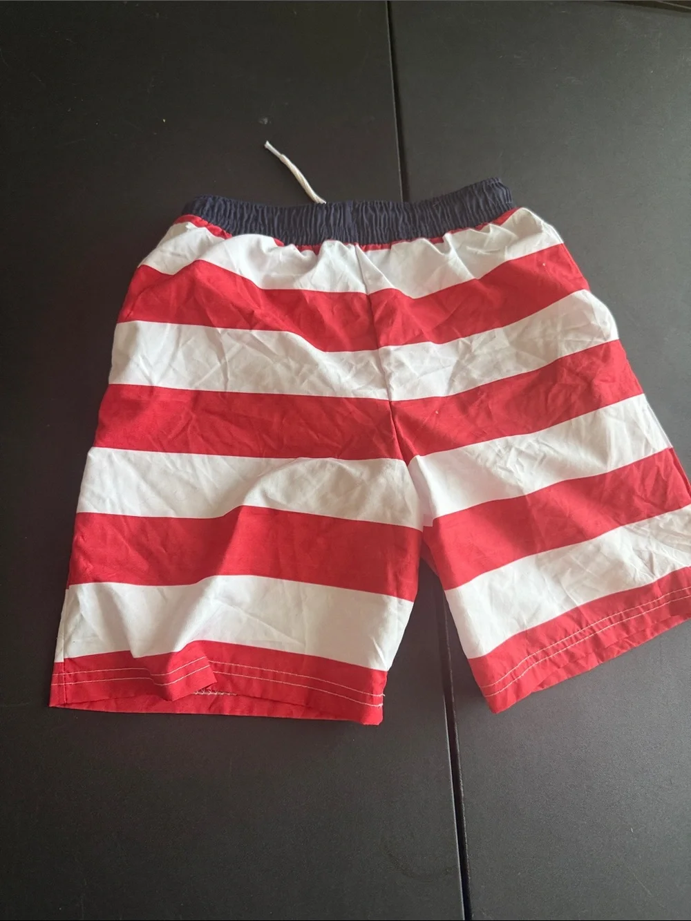 Beverly Hills Polo Club Navy Elastic Waistband Shorts with White Mesh Lining